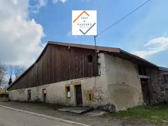 Longcochon 39250 Achat / Vente maison 3 pièces t3 au dernier étage cave