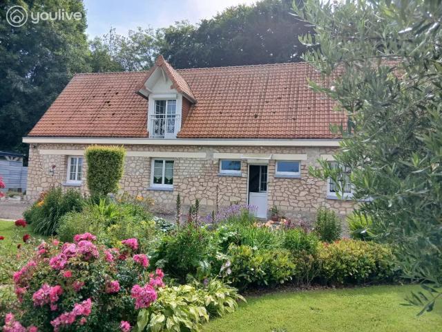 Longère en pierre — 175 m² — Jardin d'exception 2 000 m² — À 13 km de la mer
