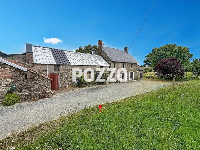 Longère F5 Saint Pair Sur Mer 132 m2 sur 1840 m2 terrain, dépendances 90m2