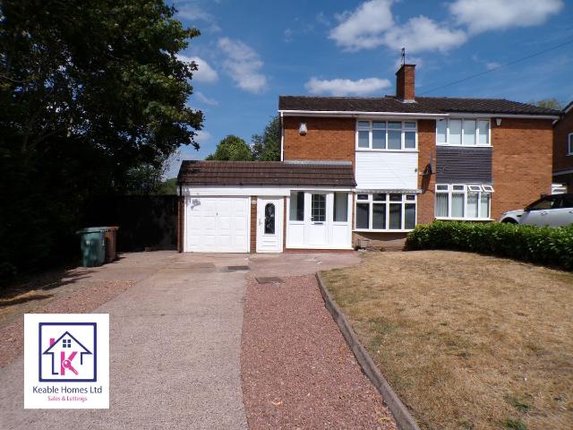 Longwood Rise, Willenhall, Wolverhampton WV12, 3 bed semi detached house to rent, £1,300 pcm | PrimeLocation