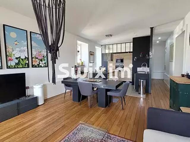 Lons le Saunier 39000 Achat / Vente appartement 5 pièces t5 au dernier étage