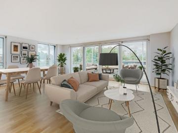 Looking for a private Attica terrace? 4.5 room apartment in Burgdorf