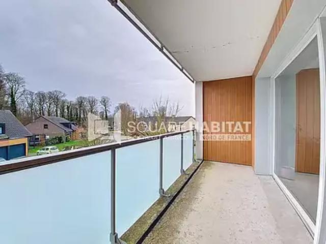 Loos 59120 Achat / Vente appartement 3 pièces t3 parking