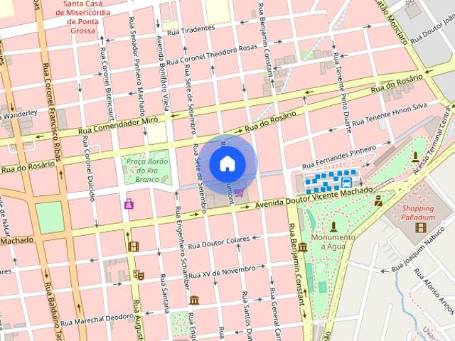 Locação Apartamento com 1 quarto, 1 banheiro, Próximo à UEPG Central, Centro