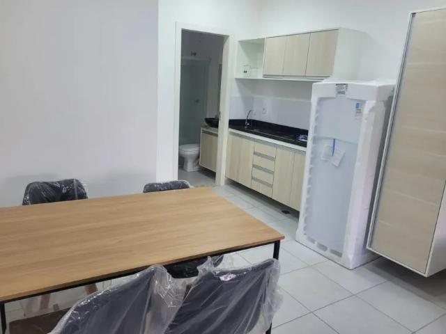 Locação de Flat mobiliado 36m² na Av. Andrômeda