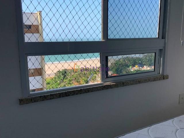 Locação Turim no Calhau, apartamento de 77m² MOBILIADO com 2 suítes