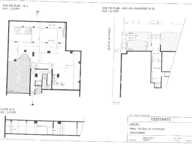 Local, 540m², Paris Xème 540m² Paris 10ème
