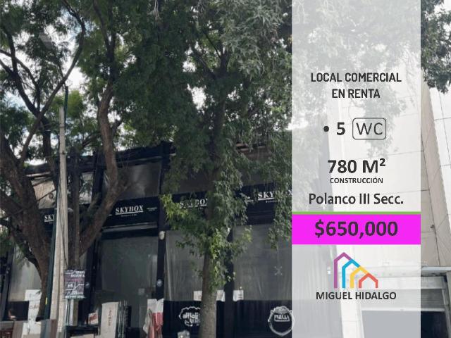 Local comercial en Polanco