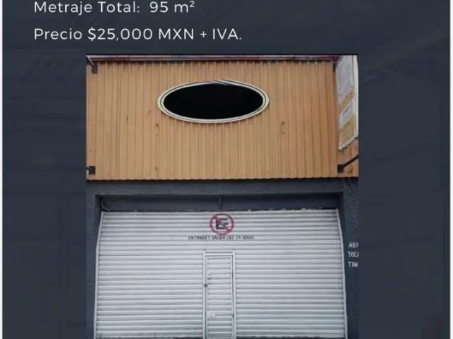 Local Comercial en Renta 95 mts. Vallejo, CDMX