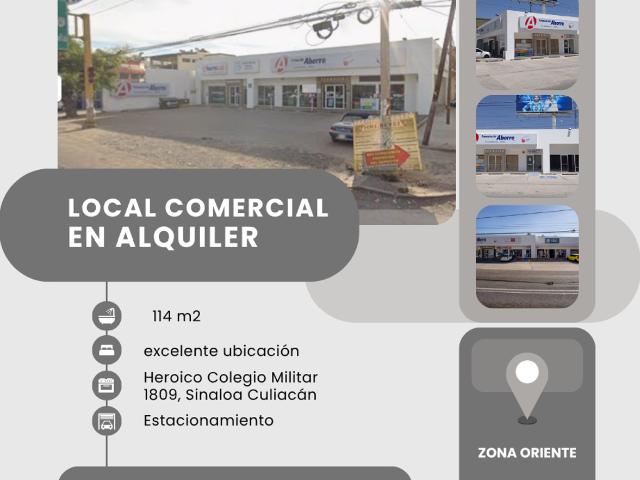 Local Comercial en Renta – Calzada Heroico Colegio Militar, Culiacán