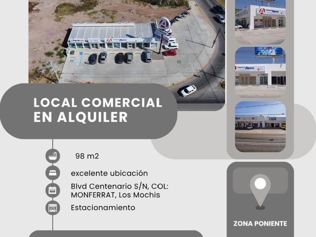 Local Comercial en Renta – Blvd. Centenario, Los Mochis