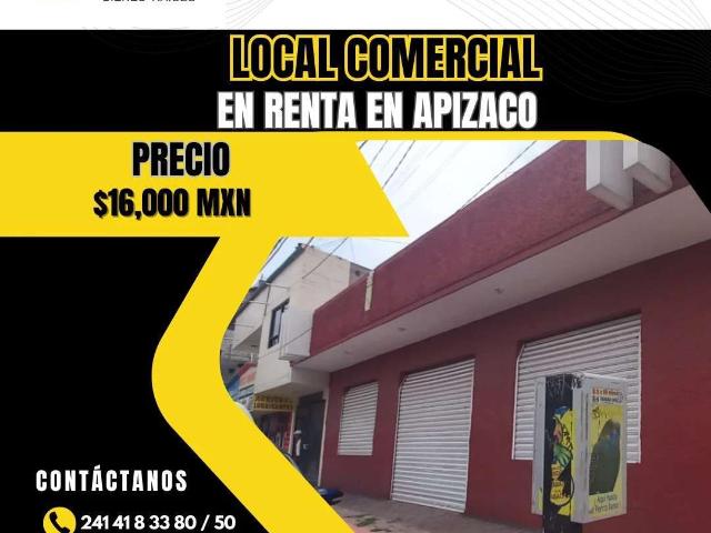 Local comercial en renta en Apizaco super