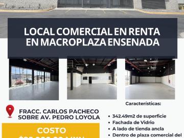 Local Comercial en Renta en Macroplaza del Mar Ensenada