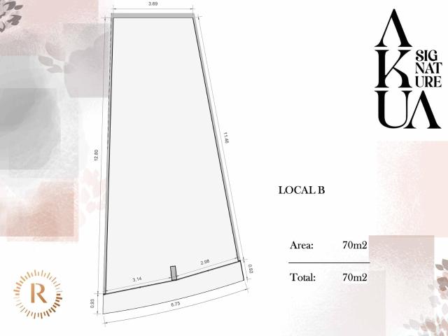 Local Comercial en Renta o Venta en Aldea Zam? Tulum 70 m?