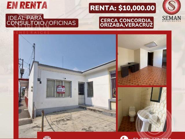 LOCAL COMERCIAL EN RENTA ORIZABA, VERACRUZ
