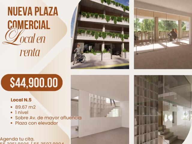 LOCAL COMERCIAL EN RENTA, LAS ARBOLEDAS