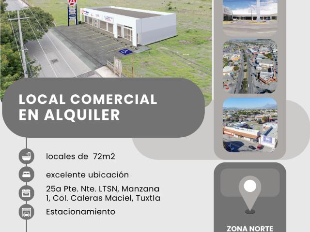 Local Comercial en Renta – Tuxtla Gutiérrez, Chiapas