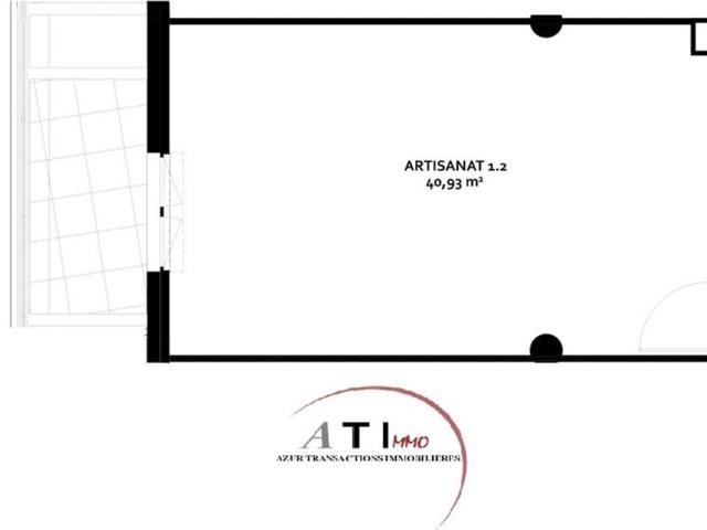 Local commercial 40.93m ² 41m² Fréjus