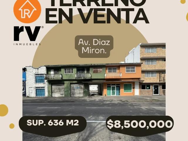 local con terreno en Diaz Miron c.p. 91700