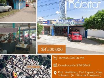 Local en venta en El Espejo 1, Centro, Tabasco