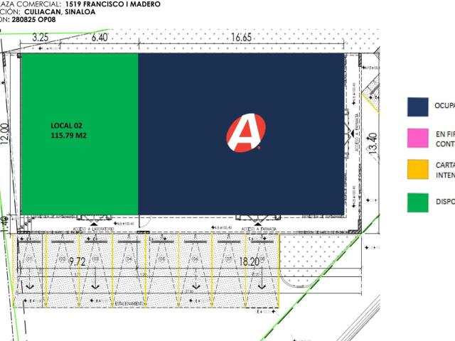 Local en Culiac?n con estacionamiento para clientes