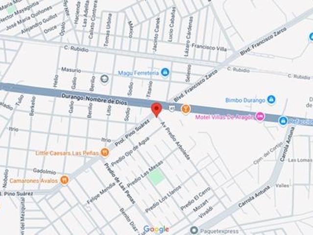 Local en Durango en esquina con estacionamiento