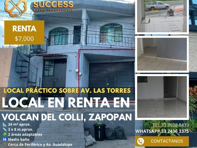 Local en Renta – Volcán del Colli, Zapopan