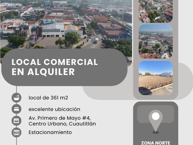Local en Renta – Av. Primero de Mayo, Centro Urbano, Cuautitlán Izcalli