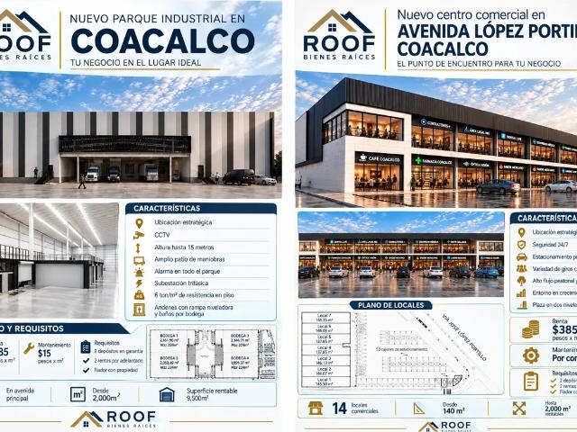 Local en renta Coacalco