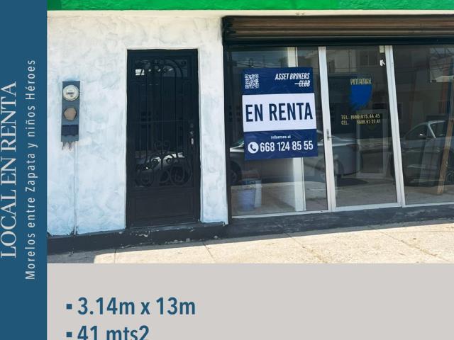LOCAL EN RENTA MORELOS