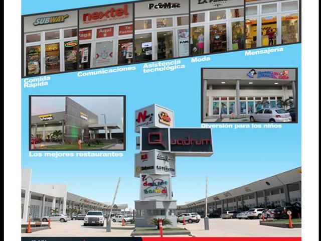 LOCAL EN RENTA PLAZA QUADRUM 40 M2