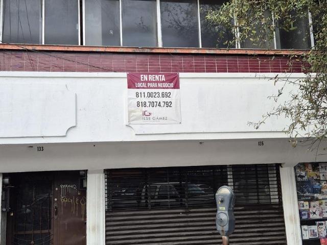 Local en Renta Planta Baja Centro de Monterrey