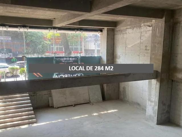 Local nuevo de 284 m2 en venta, ya rentado, para inversionistas, Cuauht?moc, Cdmx