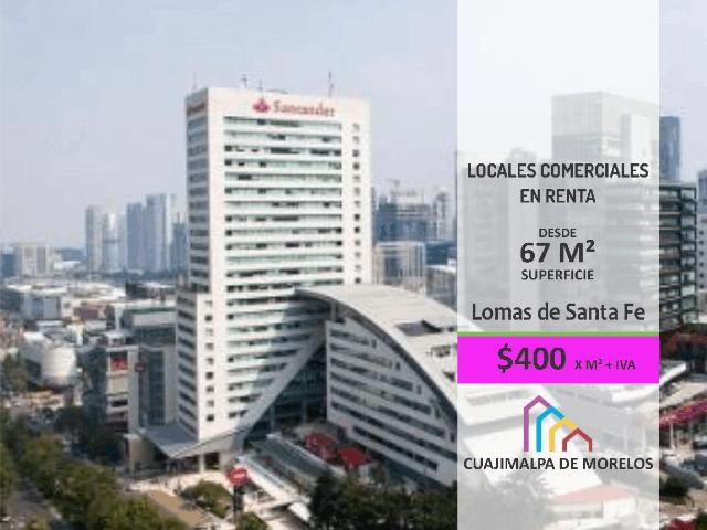 Locales Comerciales en Renta Diamante Santa Fe