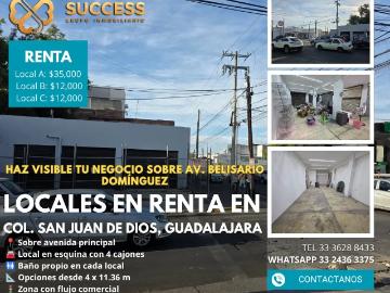 Locales Comerciales en Renta – San Juan de Dios, Guadalajara