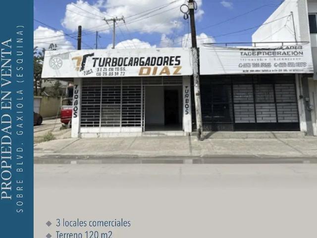 LOCALES EN VENTA EN ESQUINA