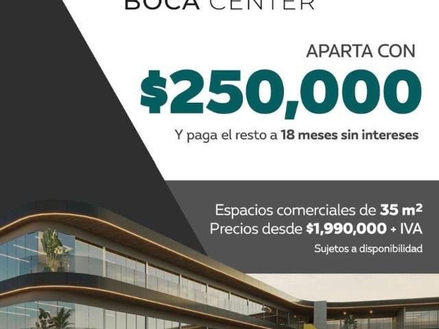 Locales en venta en Frac. La Tampiquera BOCA CENTER