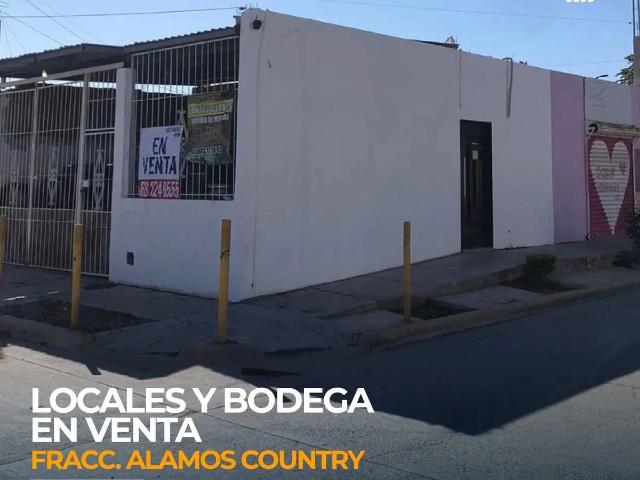 LOCALES Y BODEGA EN VENTA FRACCIONAMIENTO ALAMOS COUNTRY