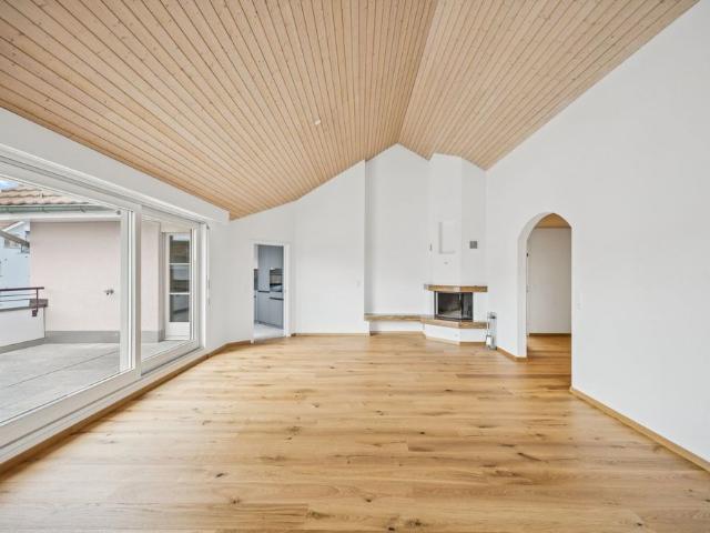 First rental after renovation – attractive attic apartment