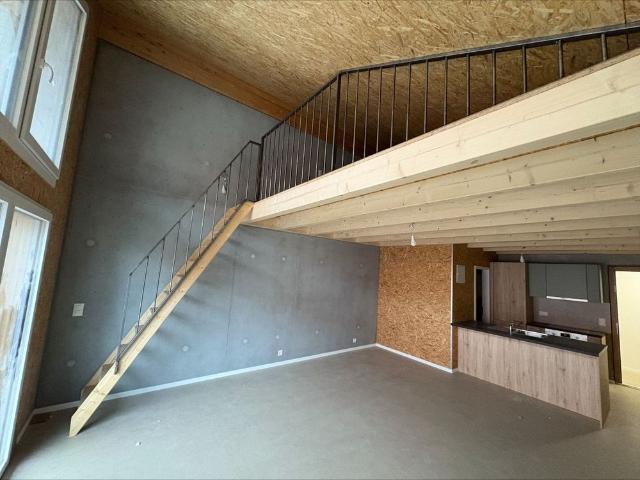 FOR RENT loft with mezzanine and large balcony