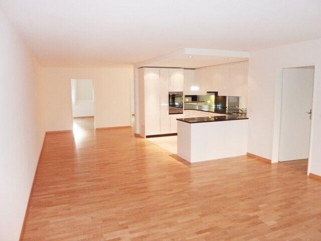 Modern apartment with special flair and seating area