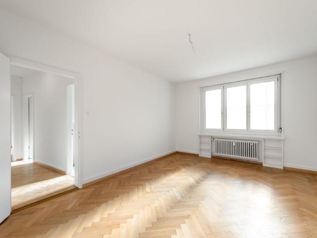 Newly renovated – in the heart of Zurich Enge – your new home?