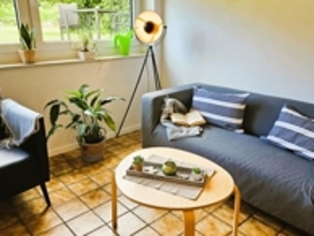 Located on the southern edge of Hamburg: ground floor 2 room apartment!