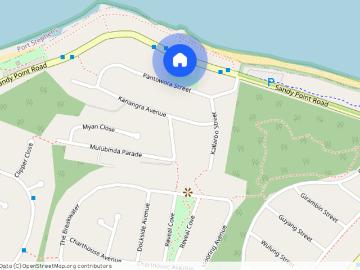 Located Directly Opposite The Beach!