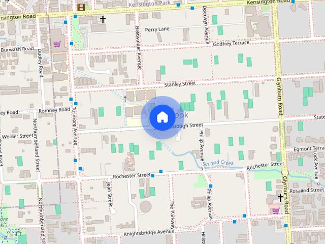 Located in this Beautiful Tree Lined Street with Large Balcony