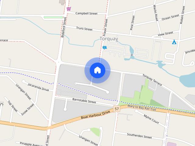 Located just moments from the coastline