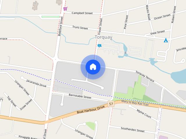 Located just moments from the coastline