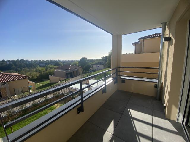 LOCATION 69370 ST DIDIER AU MONT D'OR Appartement T2 dans Résidence NEUVE garage