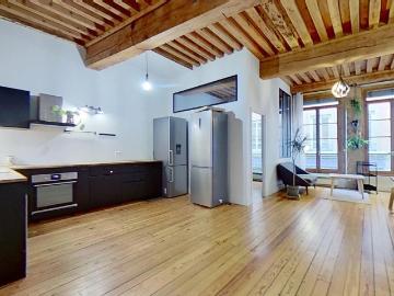 Location 27 rue Bouteille Lyon 69001 T2 Meublé 1365 €CC Plusse