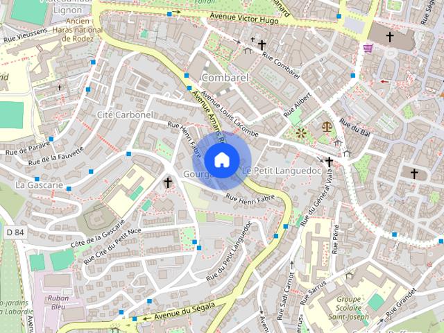 LOCATION T1 RODEZ SANS FRAIS D' AGENCE